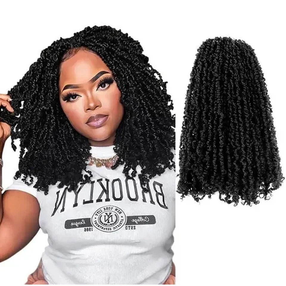 Yanky Twist Loop Feather Crochet Extension