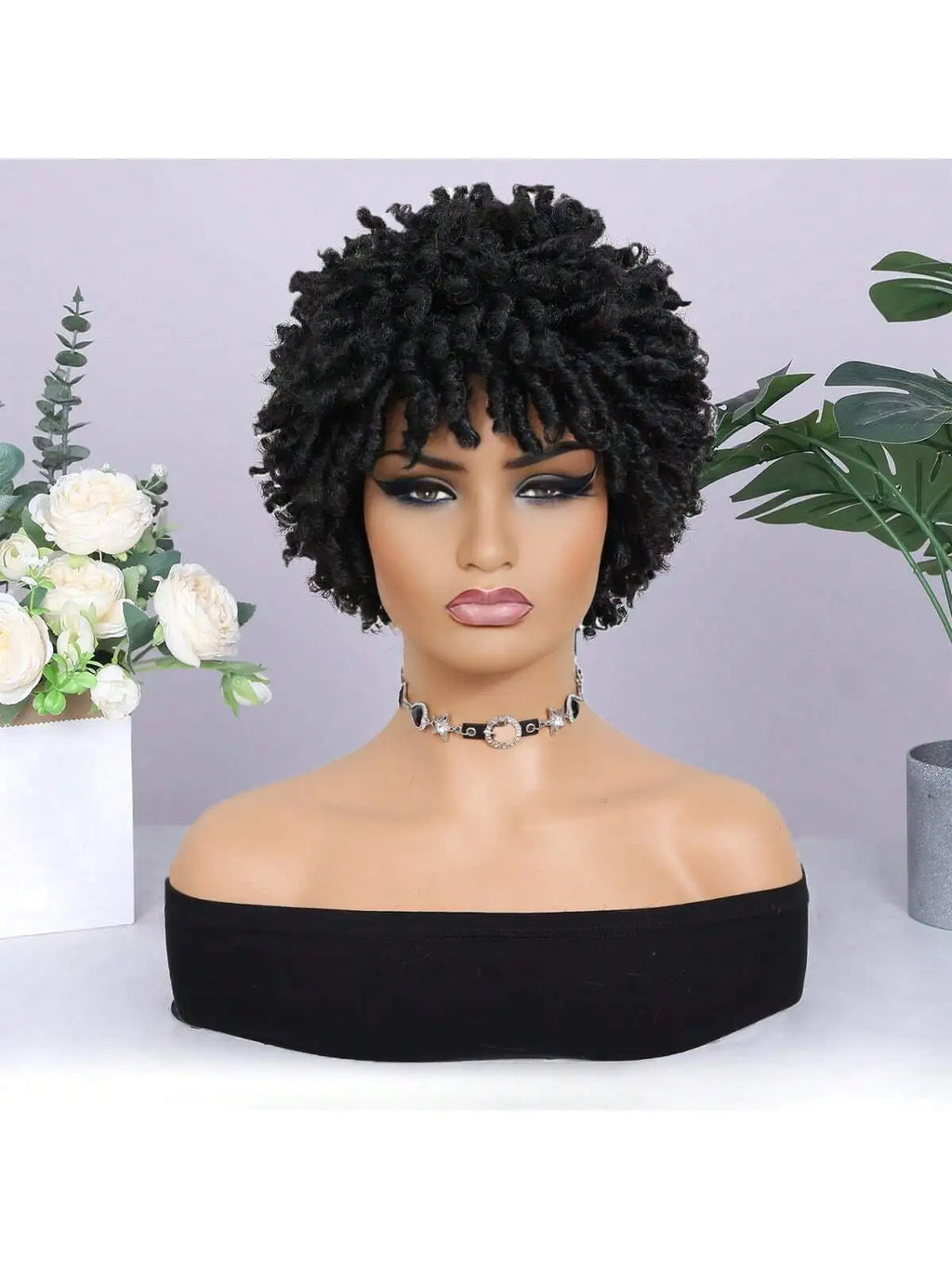 Afro Faux Dreads Wig