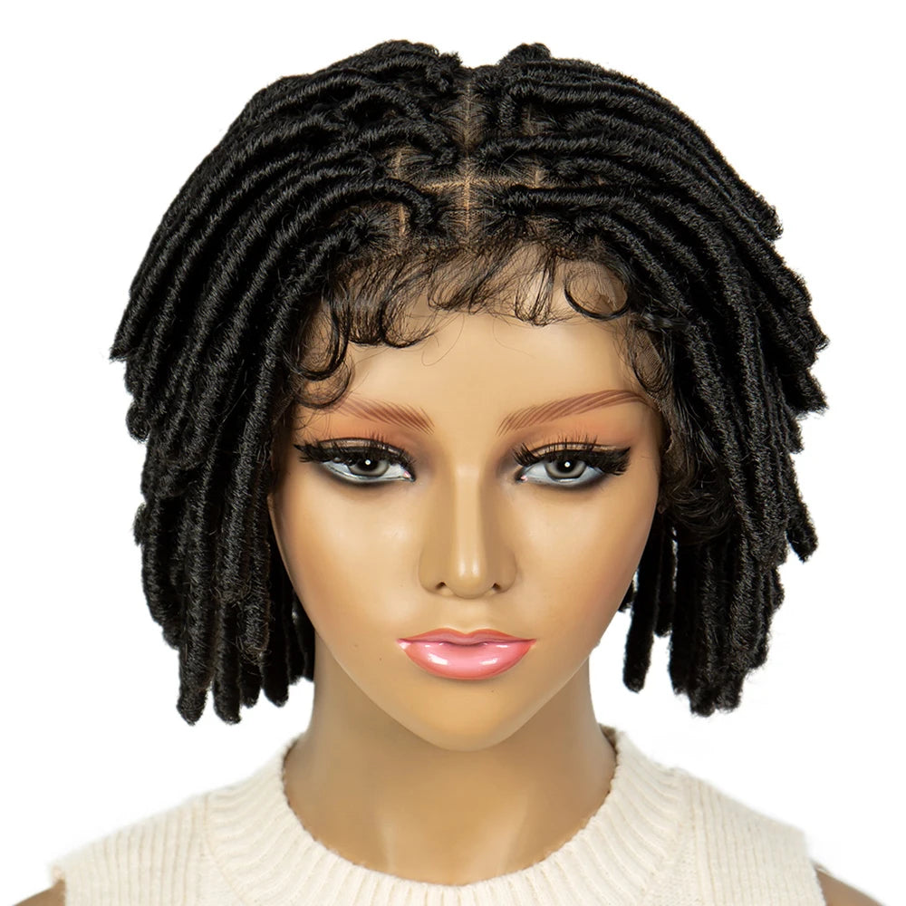 Synthetic Knotless Braided Locs
