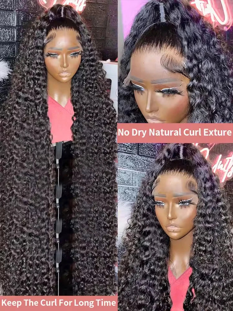 Glueless Loose Deep Wave Frontal Wig
