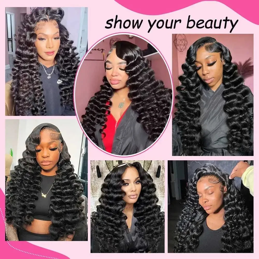 Water Wave Glueless Wig