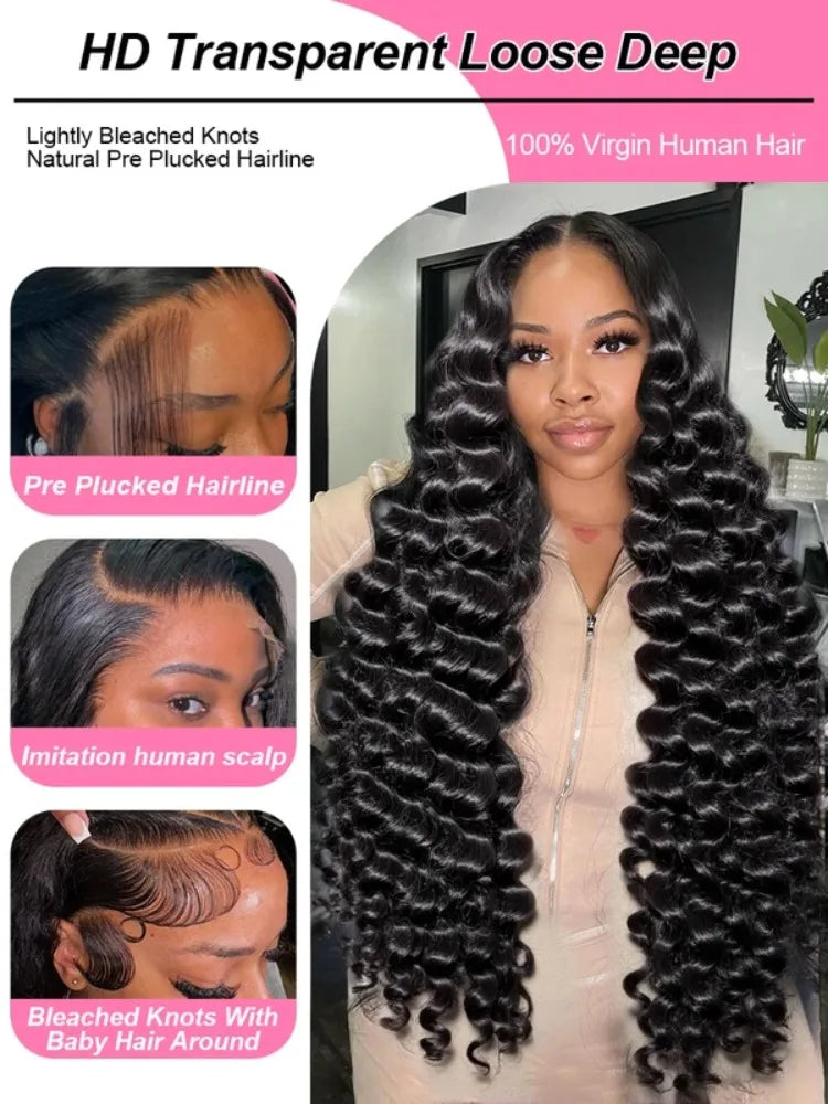 Water Wave Glueless Wig