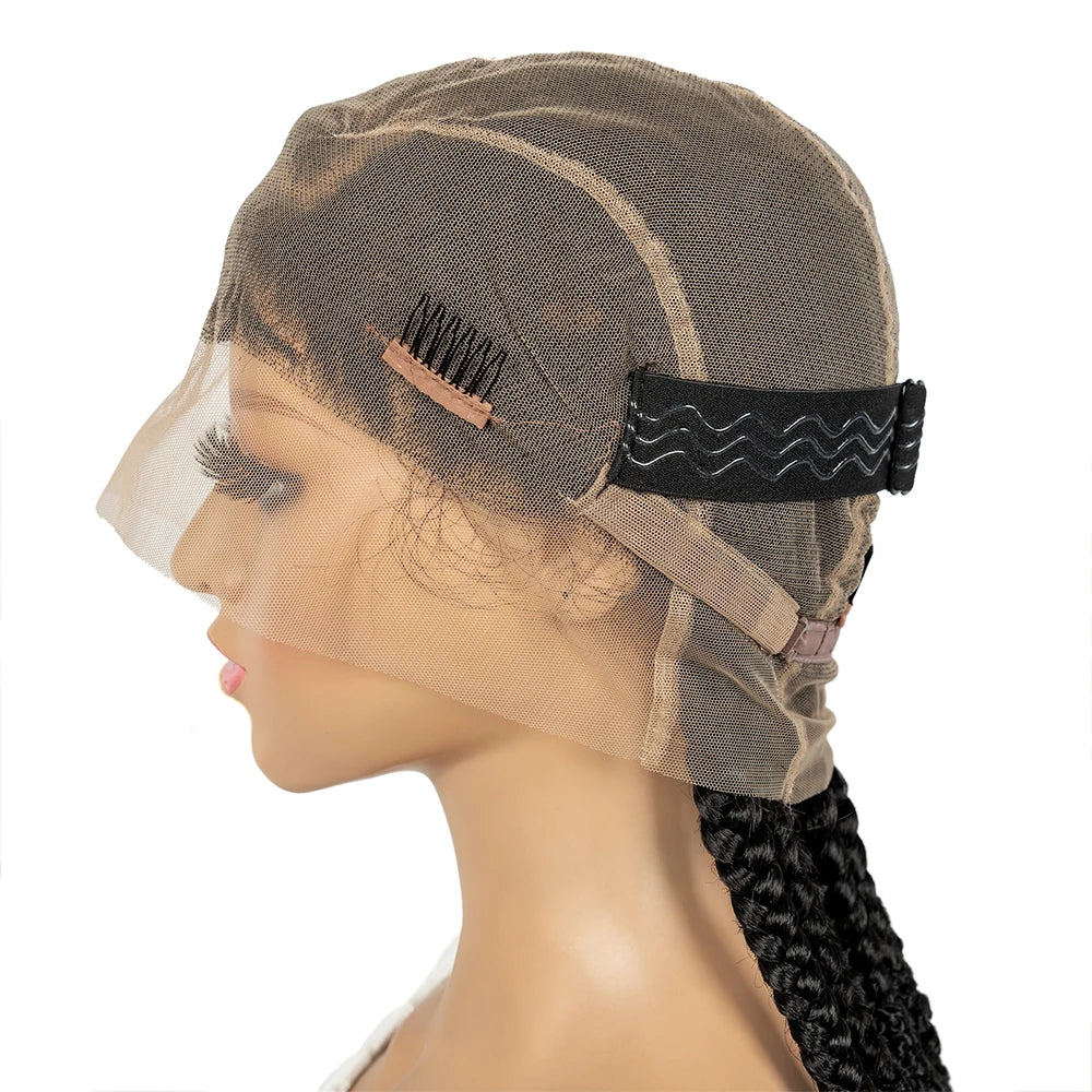 Bantu Full Lace Cornrow Braided Wigs