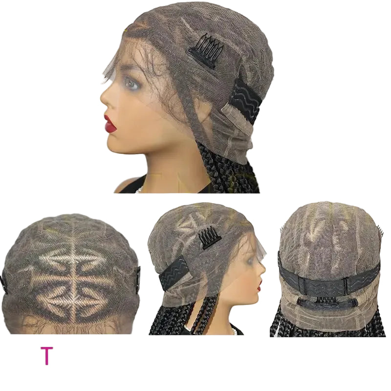 Braided Heart Box Wig