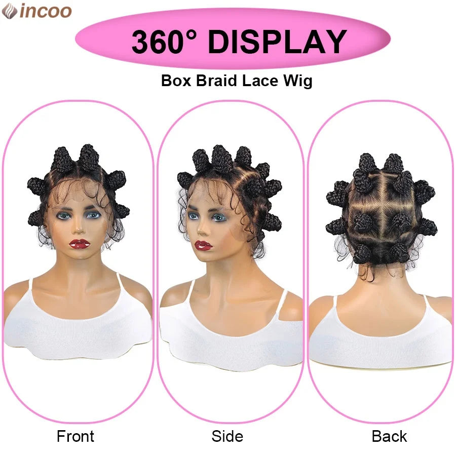 Bantu Knots Braided Wigs