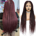 Small Square Knotless Braid Wig