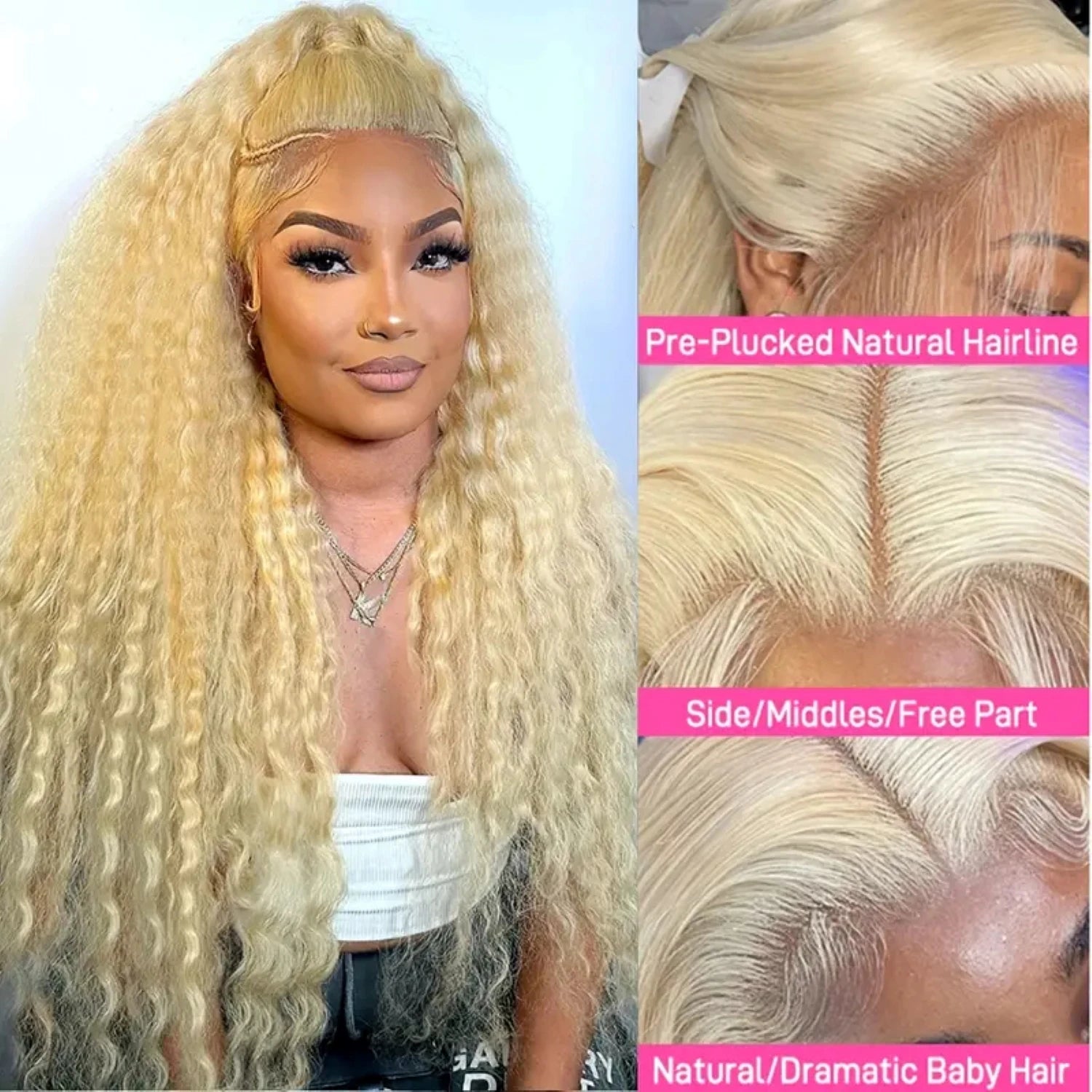 Lace Front Deep Wave Wigs