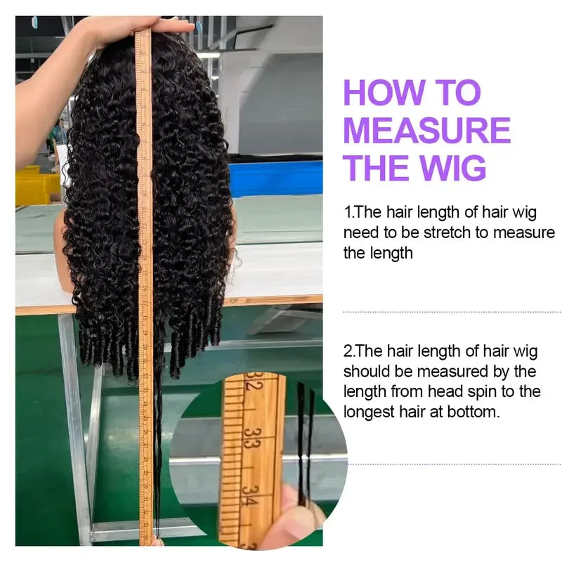 Burmese Curly Deep Wave Hair Wig