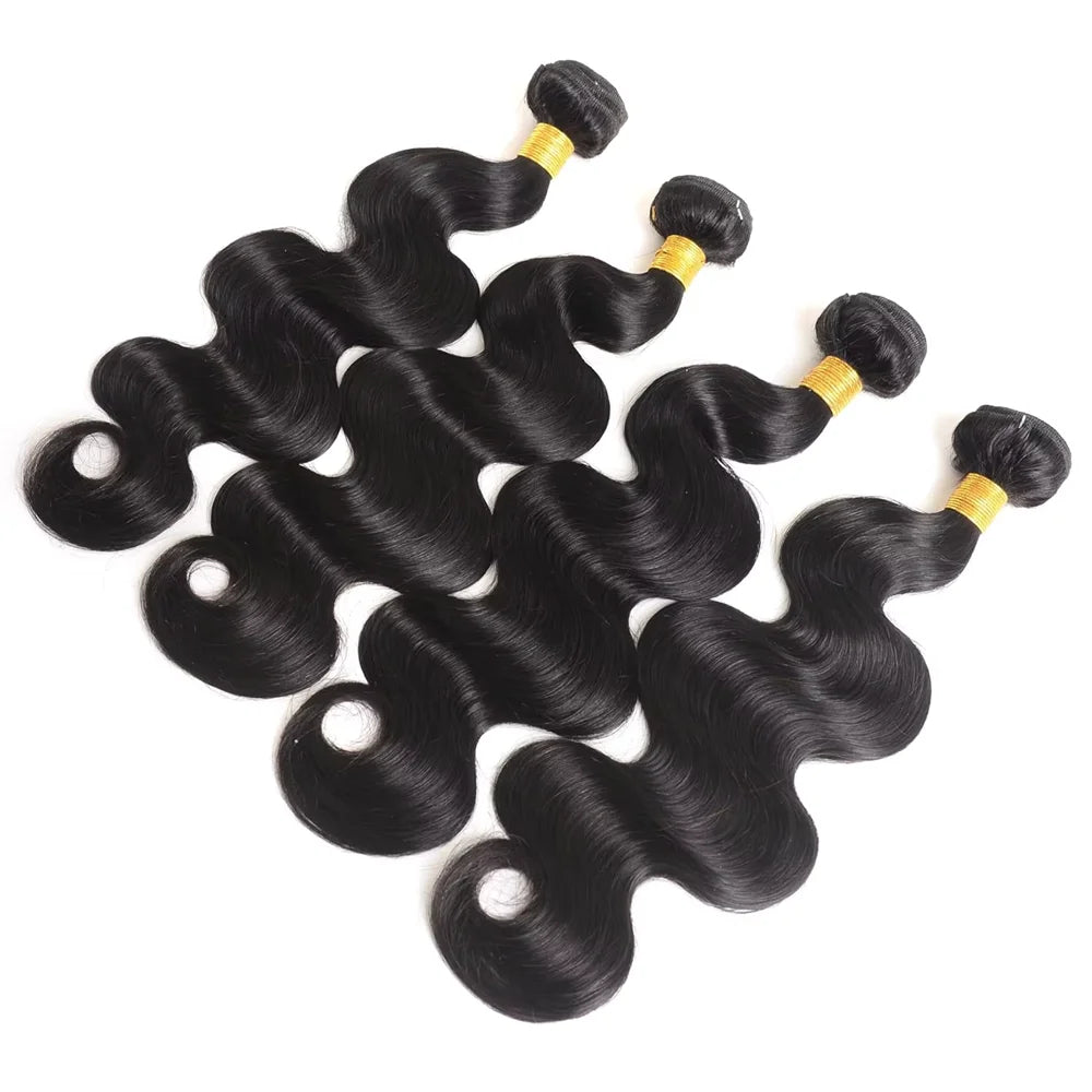 Body Wave Brazilian Virgin Double Bundles