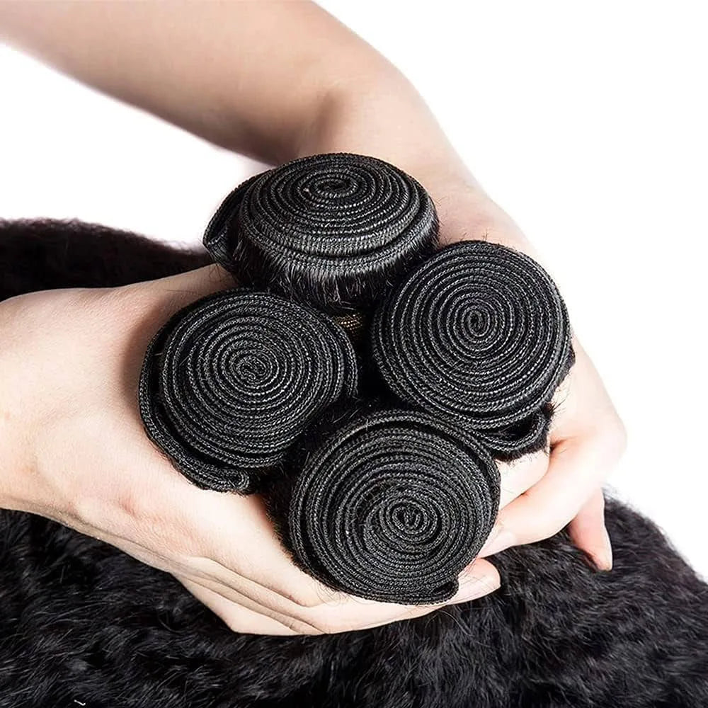 Kinky Straight Raw Hair Bundles